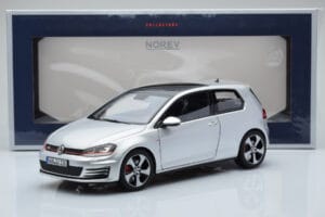Volkswagen Golf GTI Mk7 Reflex Srebrn Norev 1:18 188551 Kovina – slika 8 od 8
