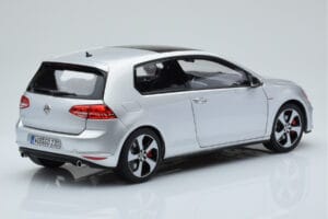 Volkswagen Golf GTI Mk7 Reflex Srebrn Norev 1:18 188551 Kovina – slika 3 od 8