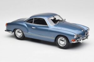 Volkswagen Karmann Ghia Coupe Neptune Modra Minichamps 1:18 155054022 Kovina – slika 4 od 6
