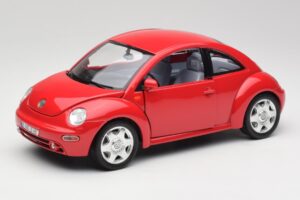 Volkswagen New Beetle Rdeč Bburago 1:18 3342 Kovina