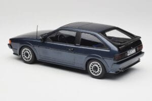 Volkswagen Scirocco Mk2 Scala Helios Modra Metalik Norev 1:18 188632 Kovina – slika 5 od 6
