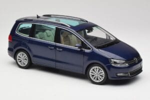 Volkswagen Sharan 7N Shadow Modra Metalik Minichamps 1:18 110051100 Kovina – slika 6 od 8