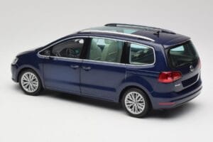 Volkswagen Sharan 7N Shadow Modra Metalik Minichamps 1:18 110051100 Kovina – slika 7 od 8