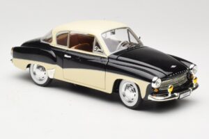 Wartburg 311 Coupe Črna & Bež Revell 1:18 8419 Kovina – slika 6 od 8