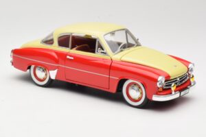 Wartburg 311 Coupe Rdeč & Bež Revell 1:18 8418 Kovina – slika 6 od 8