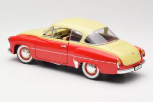 Wartburg 311 Coupe Rdeč & Bež Revell 1:18 8418 Kovina – slika 7 od 8