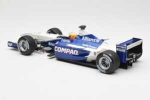 Williams FW23 BMW #5 R. Schumacher Practice San Marino GP 2001 Minichamps 1:18 80430146710 Kovina – slika 5 od 6