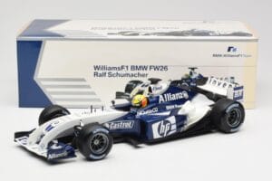 Williams FW26 BMW #4 R. Schumacher F1 2004 Minichamps 1:18 80430309495 Kovina – slika 6 od 6