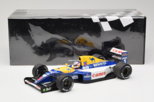 Williams FW14B Renault #5 N. Mansell Canon Williams Team F1 World Champion 1992 Minichamps 1:18 186920005 Kovina – slika 9 od 9