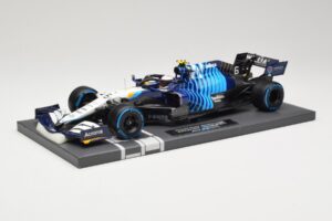 Williams Racing Mercedes FW43B #6 N. Latifi Belgian GP 2021 Minichamps 1:18 117211306 Kovina – slika 2 od 6