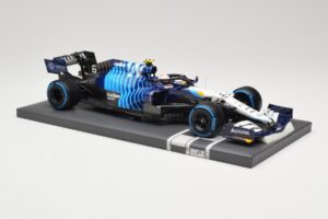 Williams Racing Mercedes FW43B #6 N. Latifi Belgian GP 2021 Minichamps 1:18 117211306 Kovina – slika 4 od 6