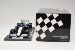 Williams Racing Mercedes FW43B #6 N. Latifi Belgian GP 2021 Minichamps 1:18 117211306 Kovina – slika 6 od 6