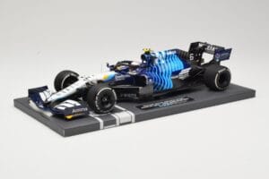 Williams Racing Mercedes FW43B #6 N. Latifi Saudi Arabian GP 2021 Minichamps 1:18 117212206 Kovina – slika 2 od 6
