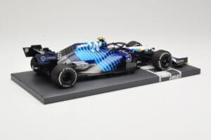 Williams Racing Mercedes FW43B #6 N. Latifi Saudi Arabian GP 2021 Minichamps 1:18 117212206 Kovina – slika 3 od 6