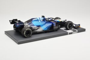 Williams Racing Mercedes FW43B #63 G. Russell Saudi Arabian GP 2021 Minichamps 1:18 117212263 Kovina – slika 3 od 6