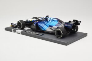 Williams Racing Mercedes FW43B #63 G. Russell Saudi Arabian GP 2021 Minichamps 1:18 117212263 Kovina – slika 5 od 6