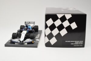 Williams Racing Mercedes FW43B #63 G. Russell Saudi Arabian GP 2021 Minichamps 1:18 117212263 Kovina – slika 6 od 6