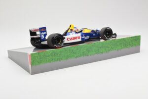 Williams Renault FW14B #5 N. Mansell F1 World Champion 1992 Collectors Box Minichamps 1:18 113920005 Kovina – slika 3 od 6