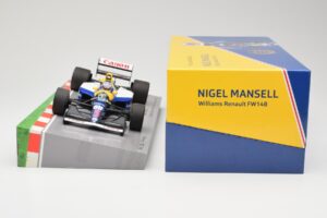 Williams Renault FW14B #5 N. Mansell F1 World Champion 1992 Collectors Box Minichamps 1:18 113920005 Kovina – slika 6 od 6
