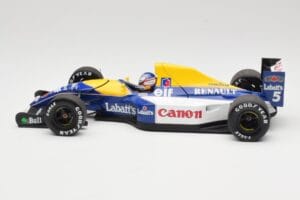 Williams Renault FW14B #5 N. Mansell F1 World Champion 1992 Minichamps 1:18 110920005 Kovina – slika 4 od 8