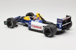 Williams Renault FW14B #5 N. Mansell F1 World Champion 1992 Minichamps 1:18 110920005 Kovina – slika 5 od 8