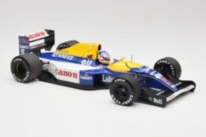 Williams Renault FW14B #5 N. Mansell F1 World Champion 1992 Minichamps 1:18 110920005 Kovina – slika 6 od 8