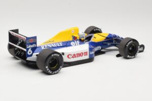 Williams Renault FW14B #6 R. Patrese 1992 Minichamps 1:18 110920006 Kovina – slika 3 od 8