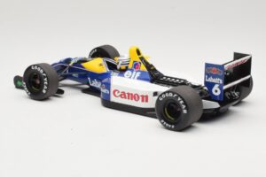 Williams Renault FW14B #6 R. Patrese 1992 Minichamps 1:18 110920006 Kovina – slika 5 od 8