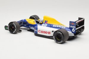 Williams Renault FW14B #6 R. Patrese 1992 Minichamps 1:18 110920006 Kovina – slika 7 od 8
