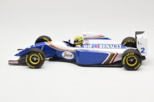 Williams FW16 Renault #2 A. Senna San Marino GP 1994 Minichamps 1:18 540941832 Kovina – slika 4 od 7