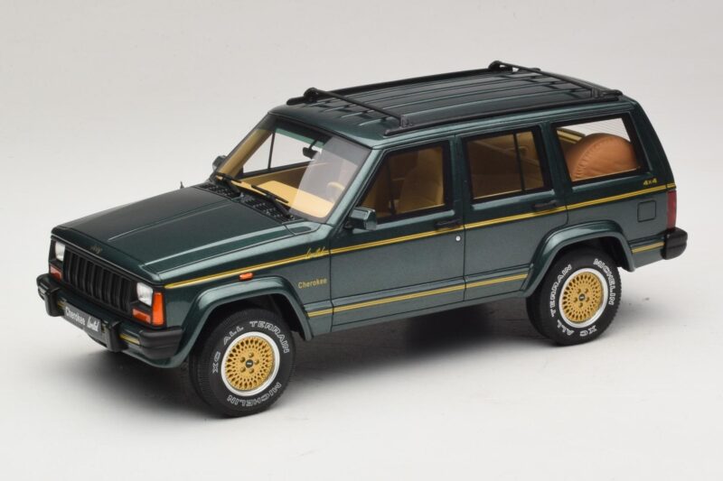 Jeep Cherokee XJ Limited Hunter Green Otto 1:18 OT1204 Smola