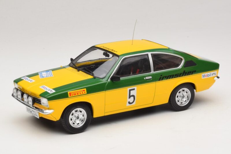 Opel Kadett C GT/E #5 International Sachs Winter Rally 1976 MCG 1:18 MCG18650R Kovina