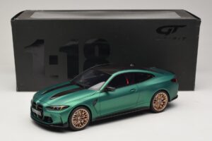 BMW M4 CS G82 Frozen Isle of Man Green GT Spirit 1:18 GT994 Smola – slika 6 od 6