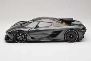 Koenigsegg Jesko Absolut 0-400-0 km/h Rekord Graphite Grey GT Spirit 1:12 GT575 Smola – slika 3 od 6