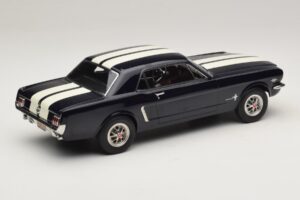 Ford Mustang Nightmist Blue Norev 1:18 182805 Kovina – slika 2 od 6