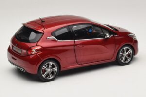 Peugeot 208 GTI Rubis Red Norev 1:18 184700 Kovina – slika 3 od 8