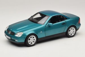 Mercedes SLK R170 Vivianite Green Norev 1:18 183021 Kovina – slika 3 od 10