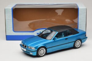 BMW 3 Series E36 Kabriolet Moder Kovinski MCG 1:18 MCG18319 Kovina – slika 7 od 7