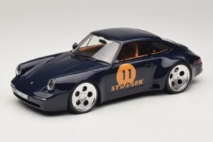Porsche 911 964 Strosek Mega 30 Sea Blue GT Spirit 1:18 GT969 Smola