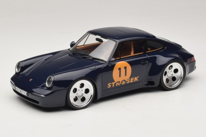 Porsche 911 964 Strosek Mega 30 Sea Blue GT Spirit 1:18 GT969 Smola
