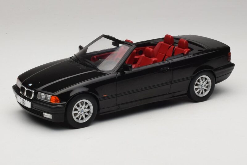 BMW 3 Series E36 Kabriolet Črn MCG 1:18 MCG18318 Kovina