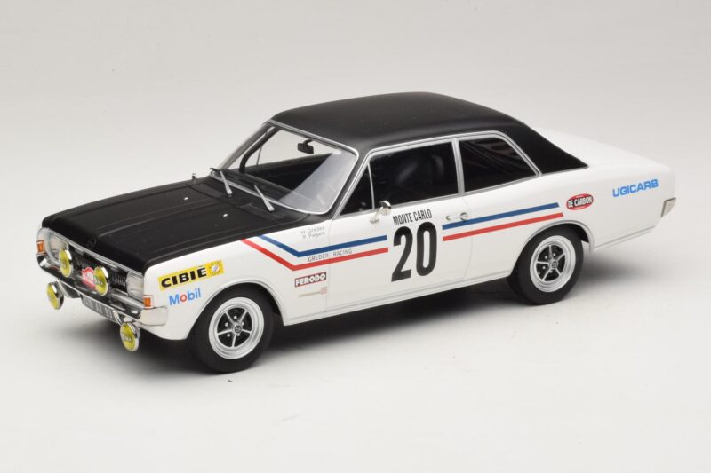 Opel Commodore A #20 H. Greder / P. Pagani Rally Monte Carlo 1971 MCG 1:18 MCG18561R Kovina