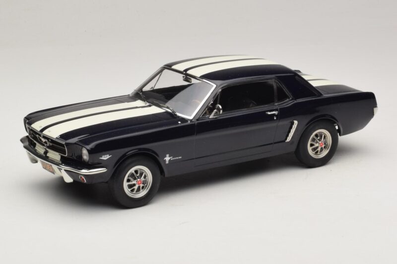Ford Mustang Nightmist Blue Norev 1:18 182805 Kovina