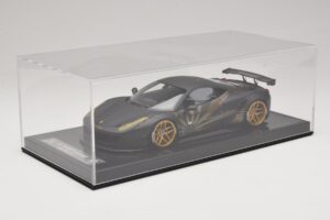 Ferrari 458 LB Works Matt Black BBA 1:18 REMC037 Smola – slika 6 od 7
