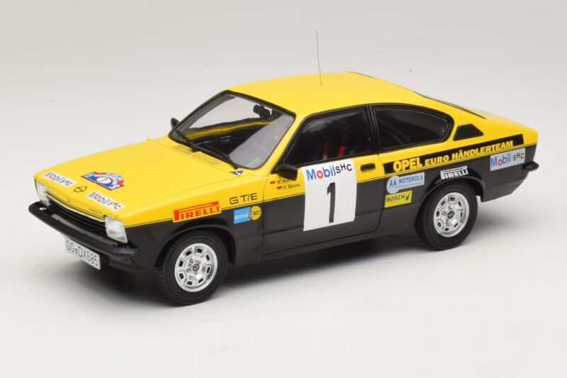 Opel Kadett C GT/E #1 W. Rohrl / H. Menne Westfalen Lippe Rally 1977 MCG 1:18 MCG18651R Kovina