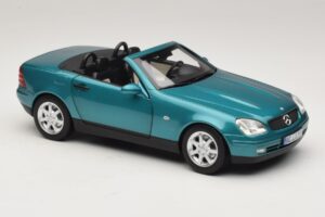 Mercedes SLK R170 Vivianite Green Norev 1:18 183021 Kovina – slika 8 od 10