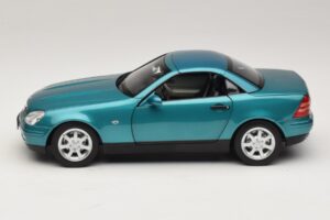 Mercedes SLK R170 Vivianite Green Norev 1:18 183021 Kovina – slika 5 od 10