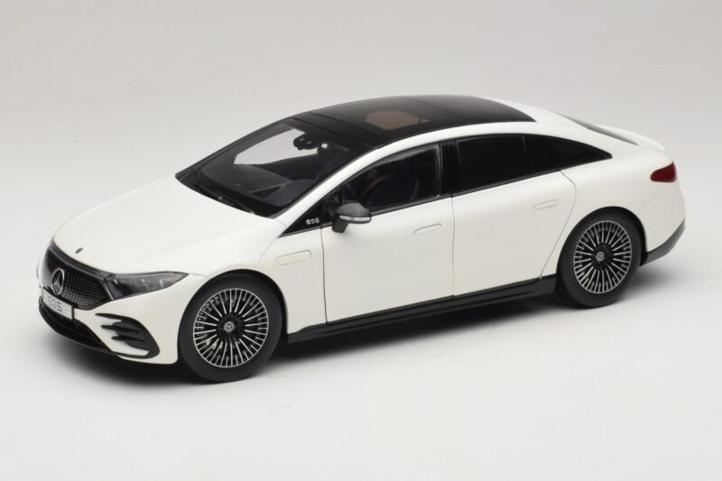 Mercedes EQS V297 Manufaktur Opalite White NZG 1:18 B66961049 Kovina