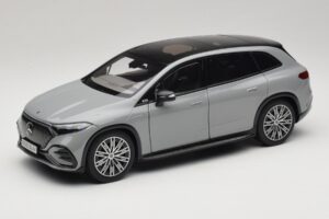 Mercedes EQS SUV X296 Manufaktur Alpine Grey NZG 1:18 B66960591 Kovina
