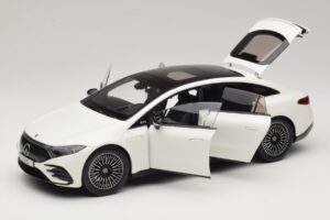 Mercedes EQS V297 Manufaktur Opalite White NZG 1:18 B66961049 Kovina – slika 2 od 8